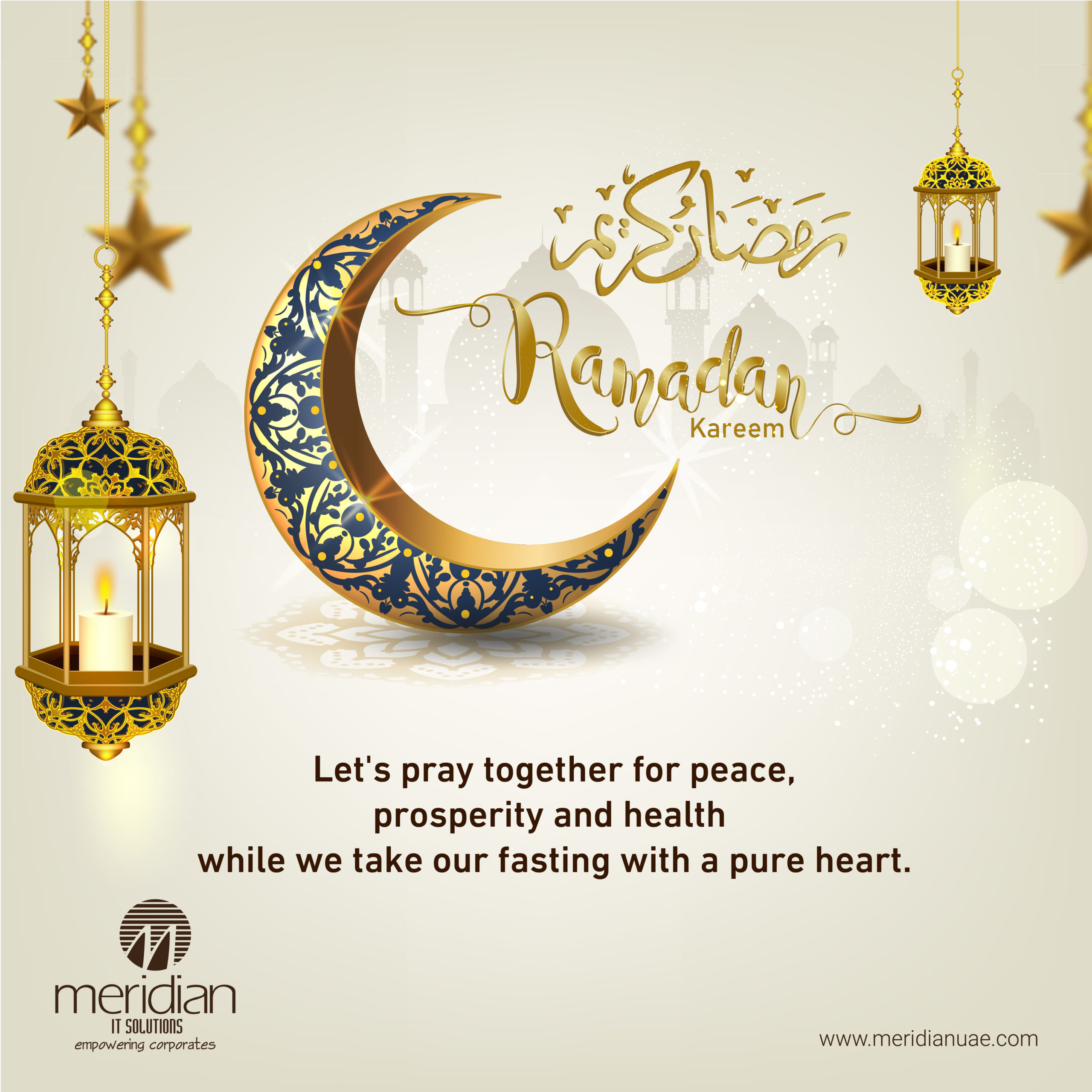 2020 Ramadan Kareem wishes from Meridian IT Solutions