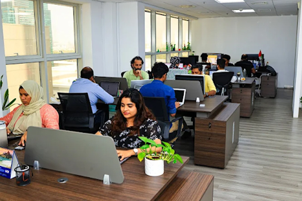 Meridian IT Solutions team in office